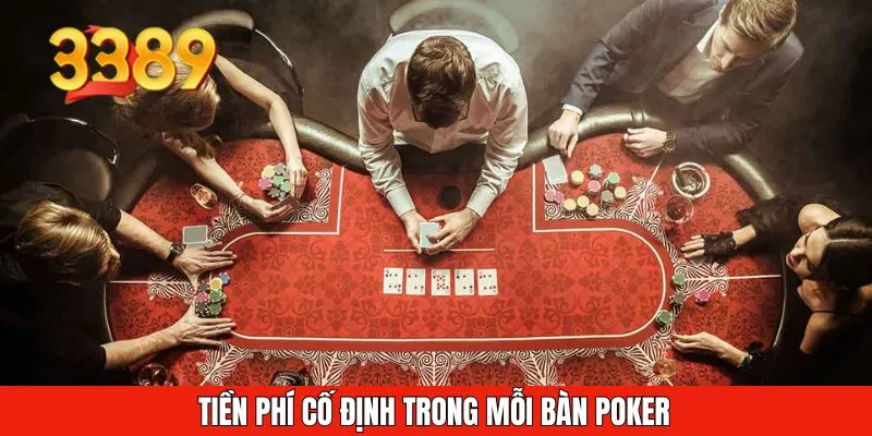 Tiền phí cố định trong mỗi bàn Poker